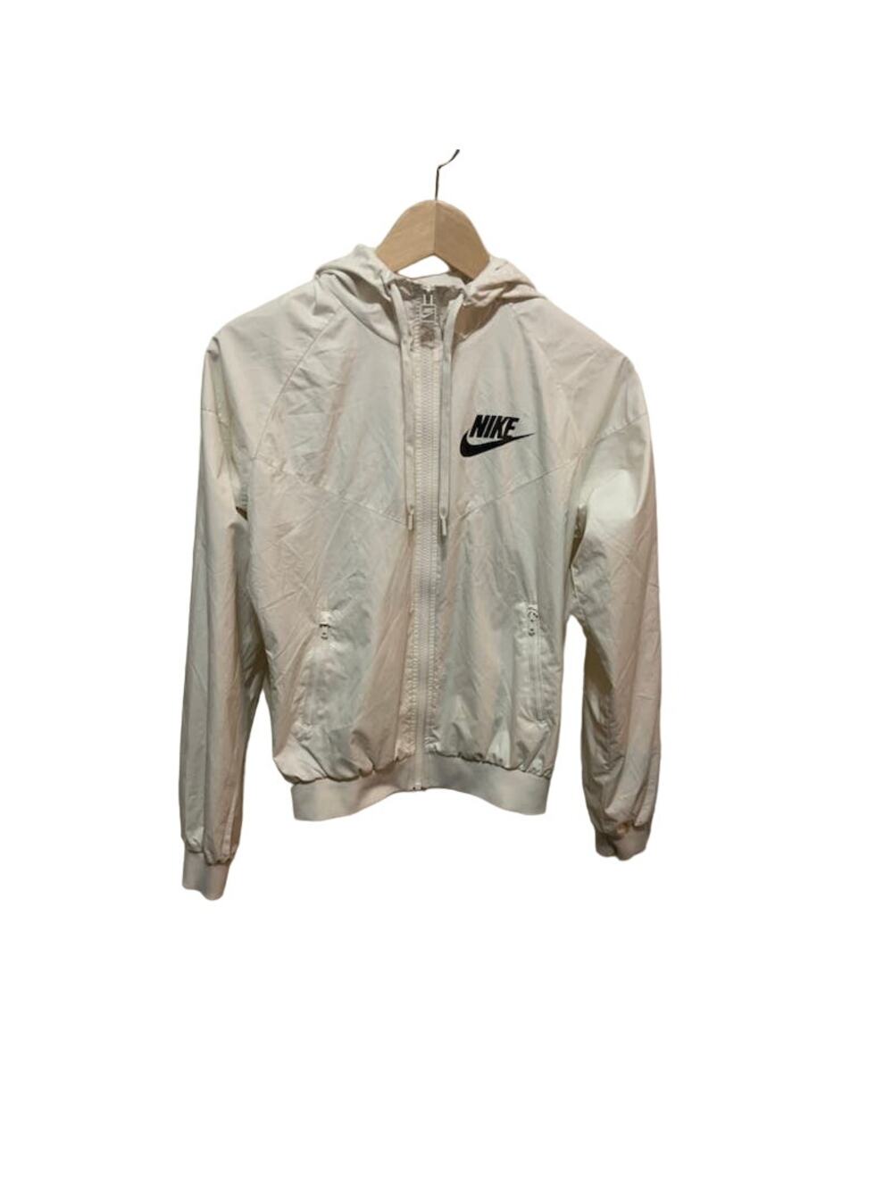 Nike windrunner jacket white Y2K women's running size small